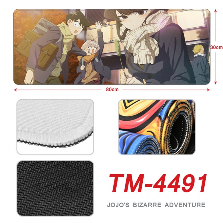 Komi-san wa, Komyushou Desu Anime peripheral new lock edge mouse pad 80X30cm