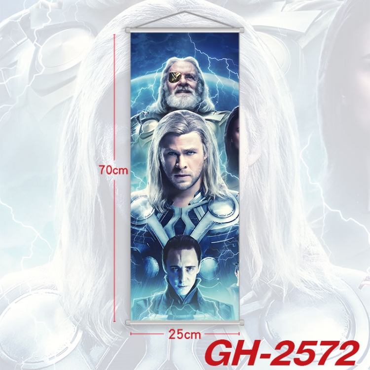 Marvel Plastic Rod Cloth Small Hanging Canvas Painting Wall Scroll 25x70cm price for 5 pcs  gh-2572