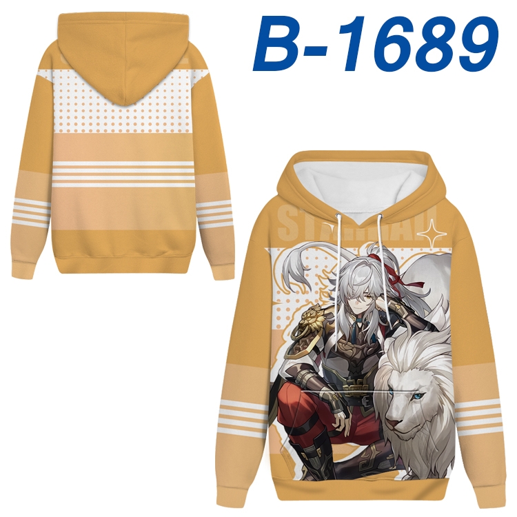Honkai: Star Rail Anime full-color health cloth hooded sweatshirt from S to 4XL