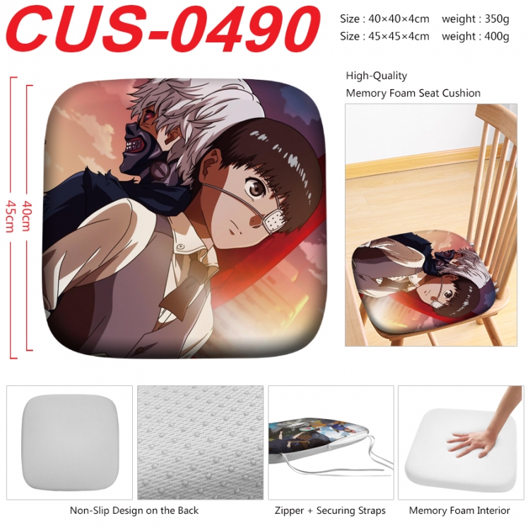 Tokyo Ghoul Anime full-color pressure cushion 45x45x4cm  CUS-0490