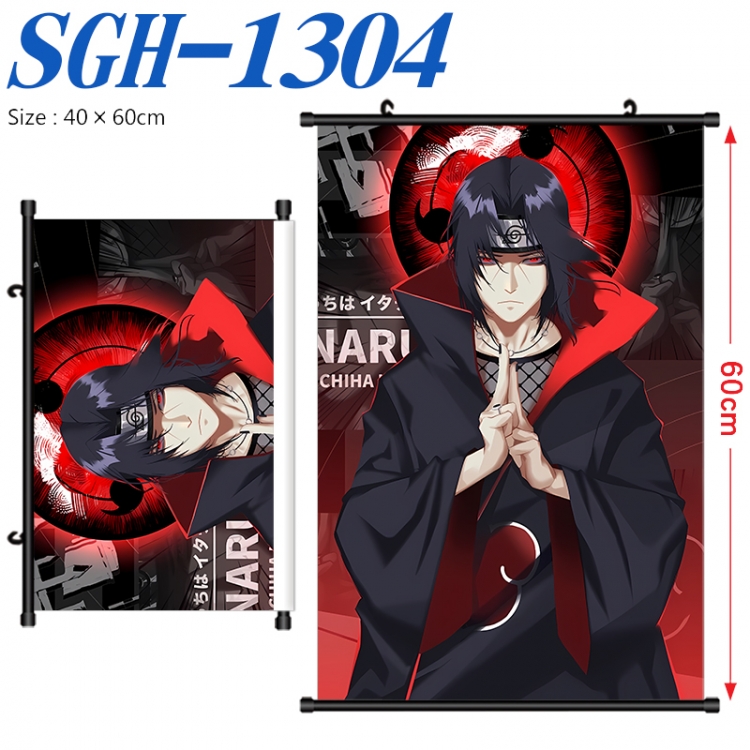 Naruto Anime digital printed pole style hanging picture Wall Scroll 40x60cm SGH-1304