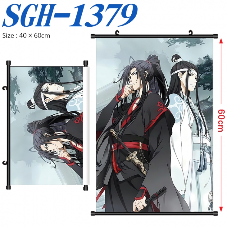 The wizard of the de Anime digital printed pole style hanging picture Wall Scroll 40x60cm SGH-1379
