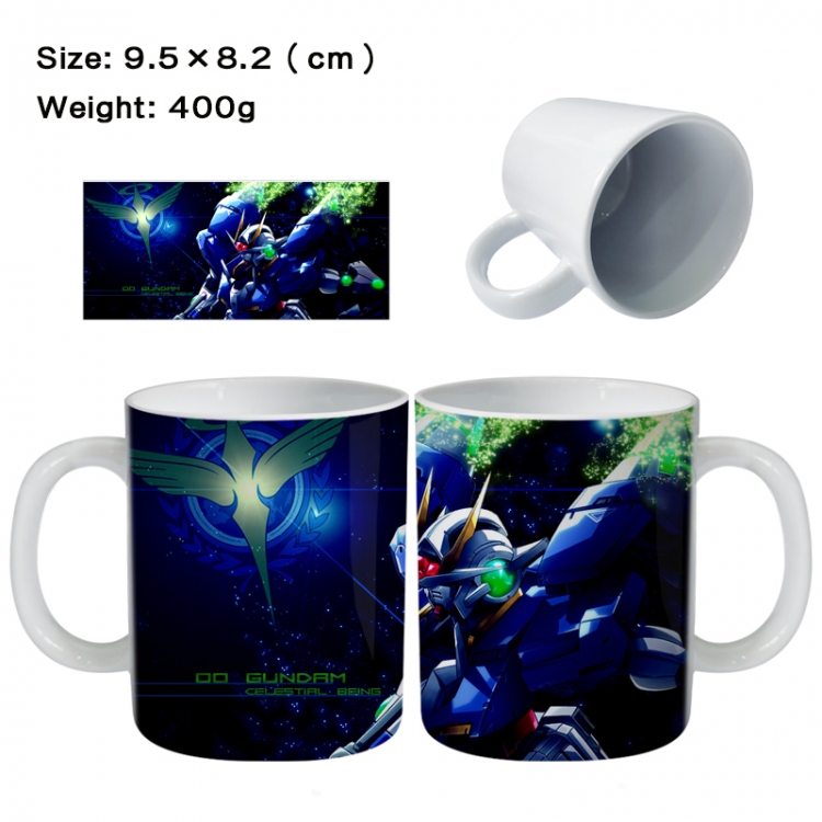 Gundam Anime peripheral ceramic cup tea cup drinking cup 9.5X8.2cm
