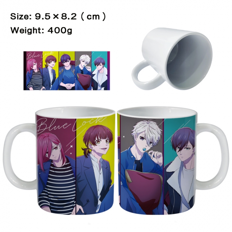BLUE LOCK Anime peripheral ceramic cup tea cup drinking cup 9.5X8.2cm