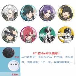 BLUE LOCK Anime Round cloth fi...
