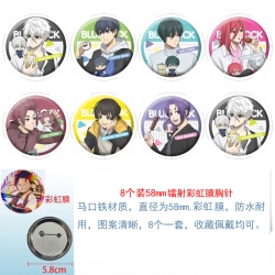 BLUE LOCK  Anime Circular lase...