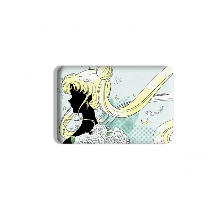 sailormoon Anime square tinplate badge chest badge 4X6CM price for 5 pcs