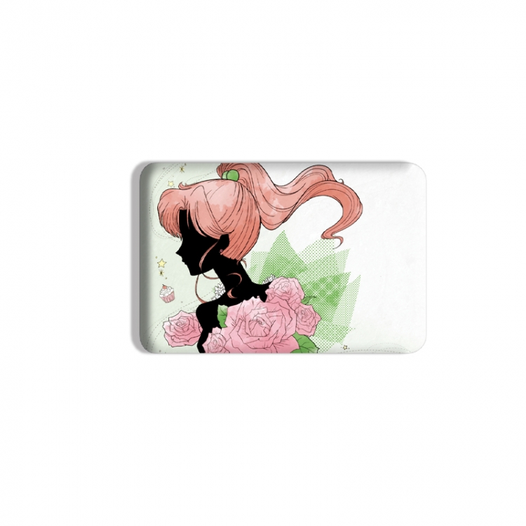 sailormoon Anime square tinplate badge chest badge 4X6CM price for 5 pcs