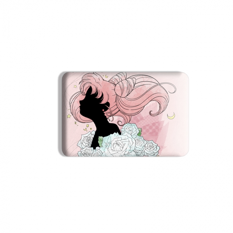 sailormoon Anime square tinplate badge chest badge 4X6CM price for 5 pcs