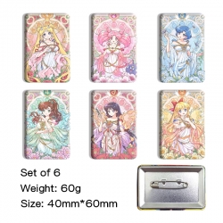 sailormoon Anime square tinpla...