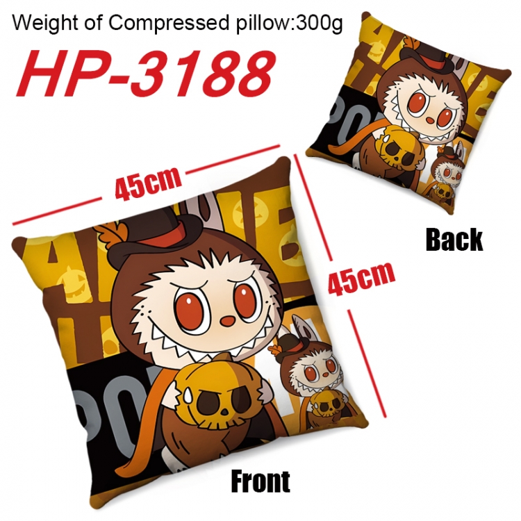CrayonShin Anime digital printing double-sided printed pillow 45X45cm NO FILLING  HP-3188