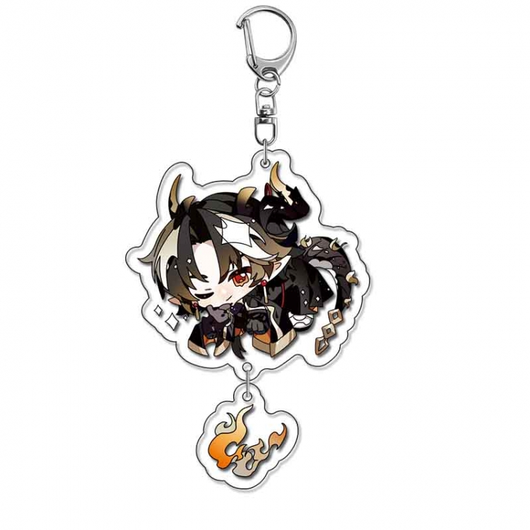 Arknights Anime acrylic Pendant Key Chain  price for 5 pcs 18034