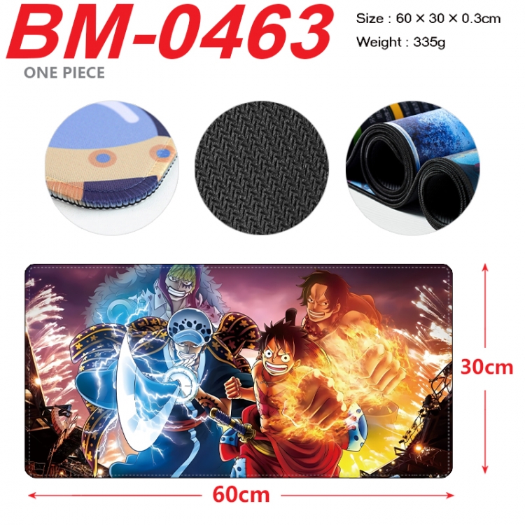 One Piece Anime peripheral lock edge mouse pad 60X30cm BM-0463