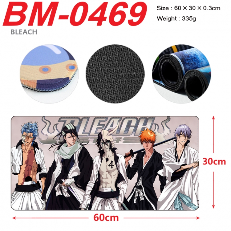 Bleach Anime peripheral lock edge mouse pad 60X30cm  BM-0469