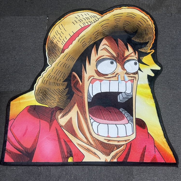 One Piece anime thick Belgian velvet anti slip carpet 1m