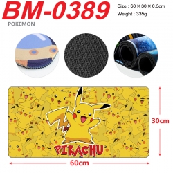 Pokemon Anime peripheral lock edge mouse pad 60X30cm