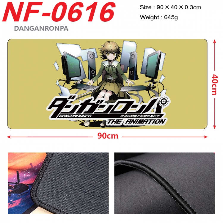 Dangan-Ronpa Anime peripheral lock edge mouse pad 90X40cm NF-0616