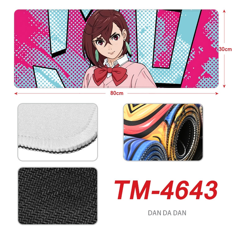Dandadan Anime peripheral lock edge mouse pad 80X30cm