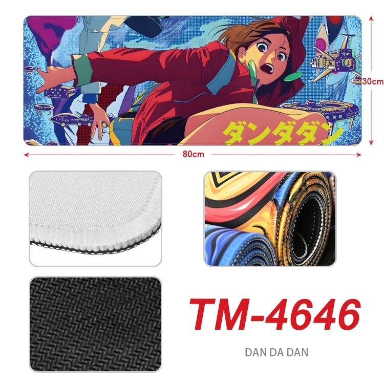 Dandadan Anime peripheral lock edge mouse pad 80X30cm