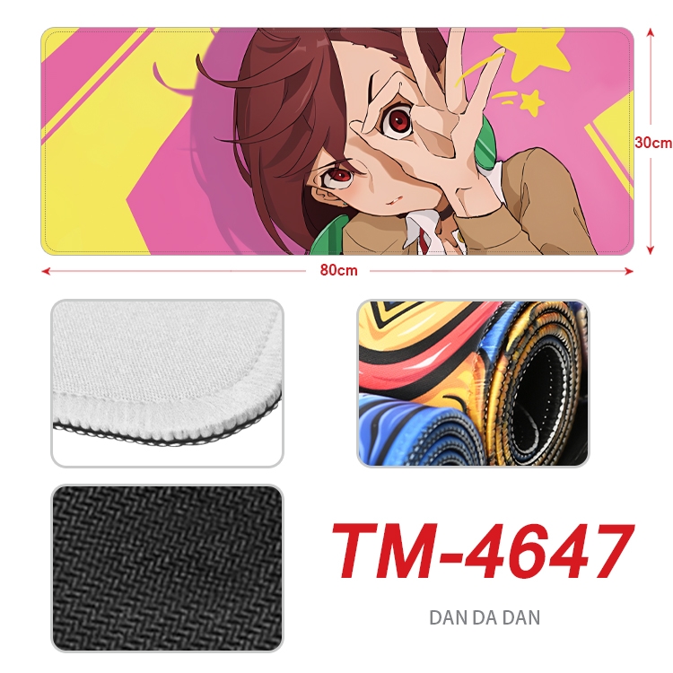 Dandadan Anime peripheral lock edge mouse pad 80X30cm