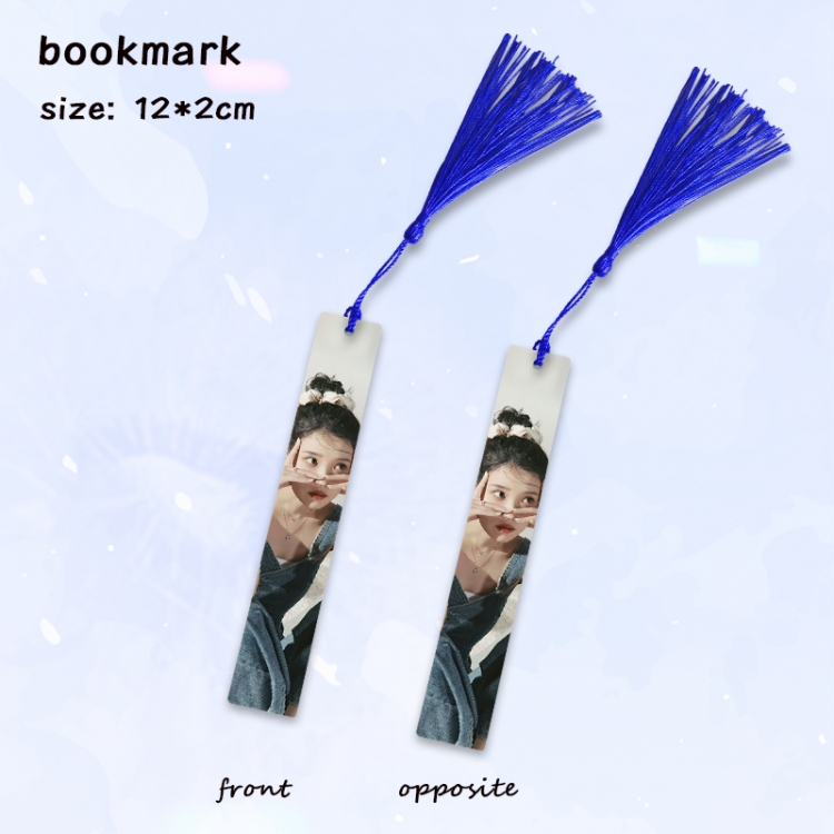 IU full-color printed metal bookmark pendant price for 5 pcs