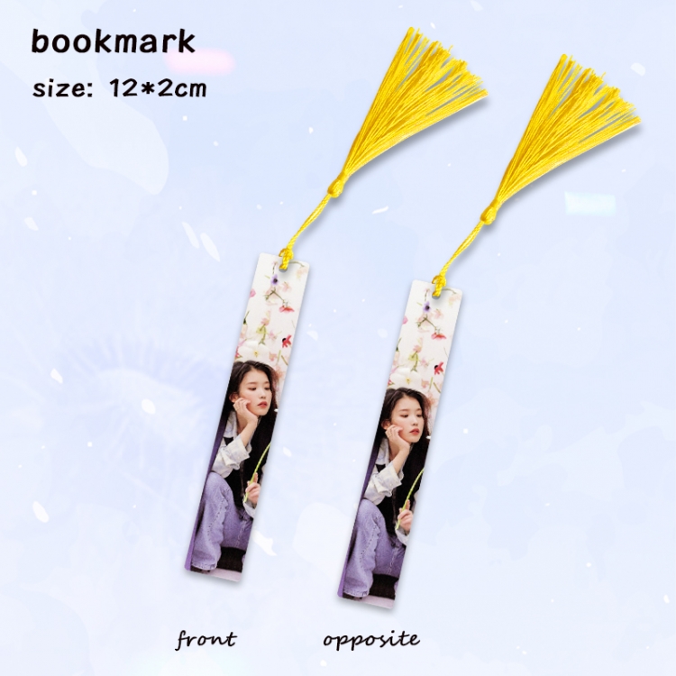 IU full-color printed metal bookmark pendant price for 5 pcs