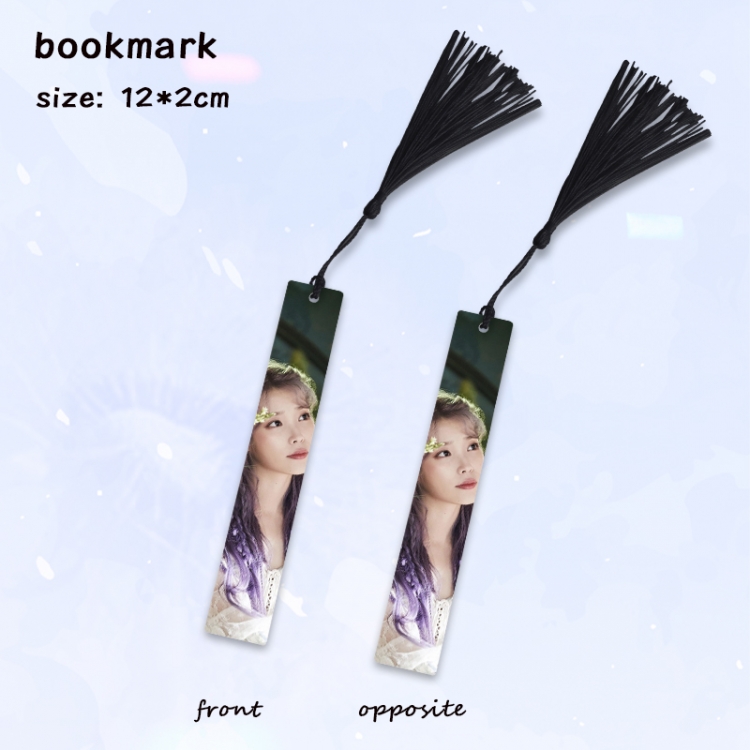 IU full-color printed metal bookmark pendant price for 5 pcs