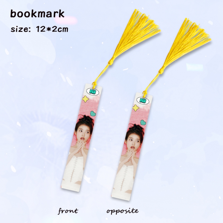IU full-color printed metal bookmark pendant price for 5 pcs