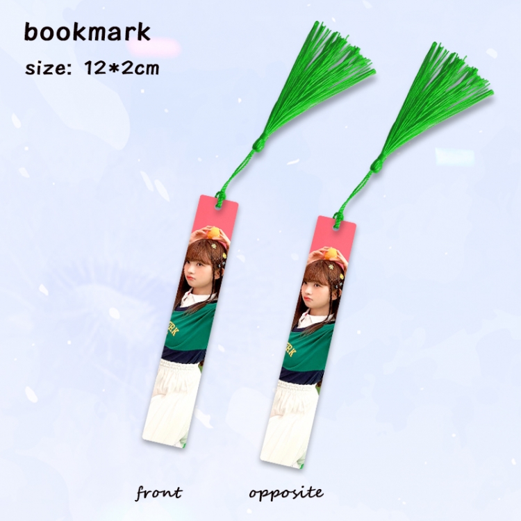 IVE Anime full-color printed metal bookmark pendant price for 5 pcs