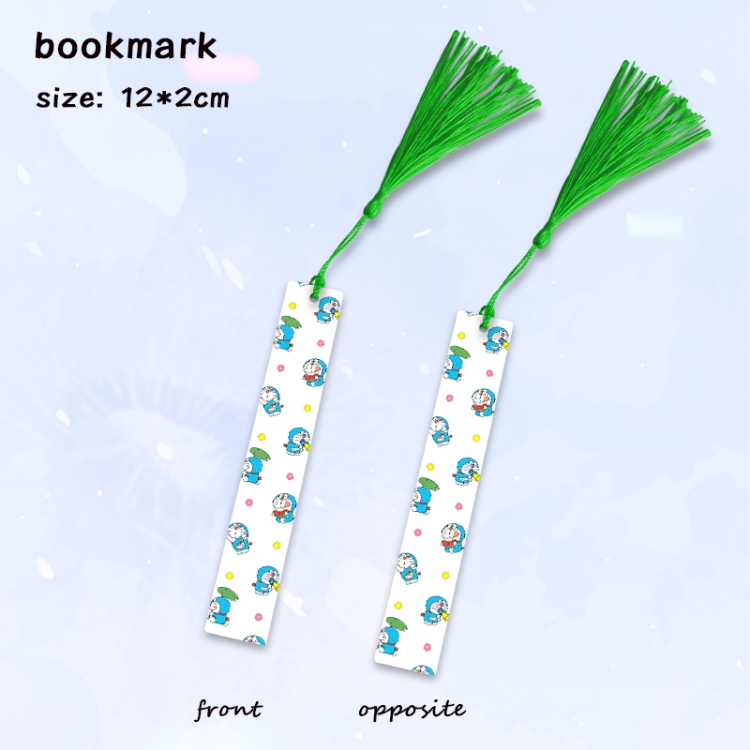 Doraemon Anime full-color printed metal bookmark pendant price for 5 pcs