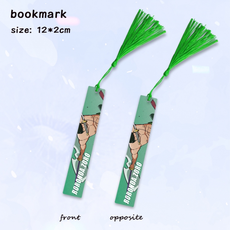 One Piece Anime full-color printed metal bookmark pendant price for 5 pcs