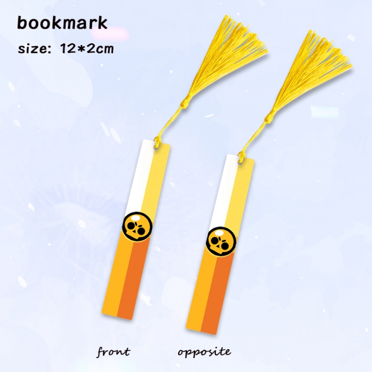 Brawl Stars Anime full-color printed metal bookmark pendant price for 5 pcs