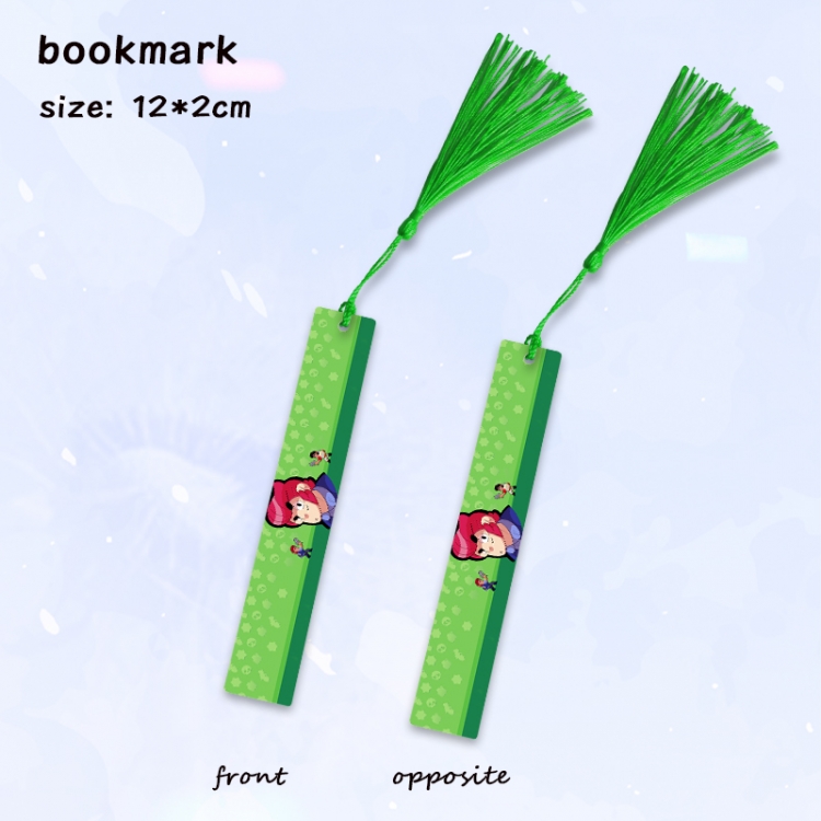 Brawl Stars Anime full-color printed metal bookmark pendant price for 5 pcs