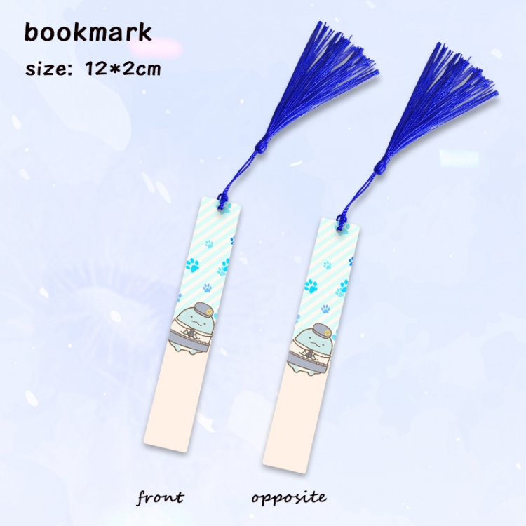 Corner creatures Anime full-color printed metal bookmark pendant price for 5 pcs