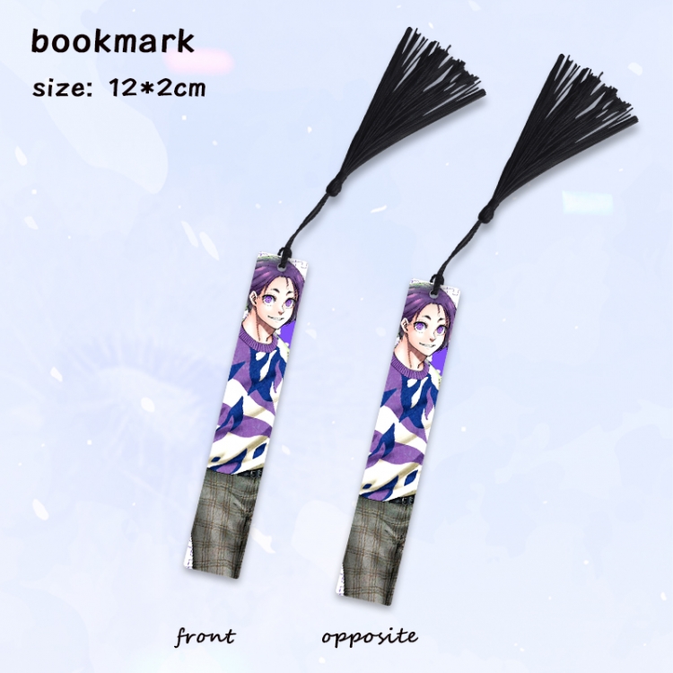 BLUE LOCK Anime full-color printed metal bookmark pendant price for 5 pcs