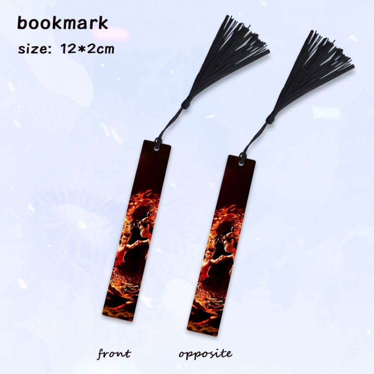 Nezha Anime full-color printed metal bookmark pendant price for 5 pcs