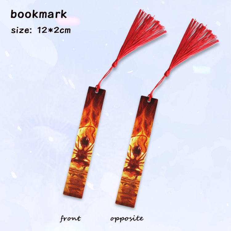 Nezha Anime full-color printed metal bookmark pendant price for 5 pcs