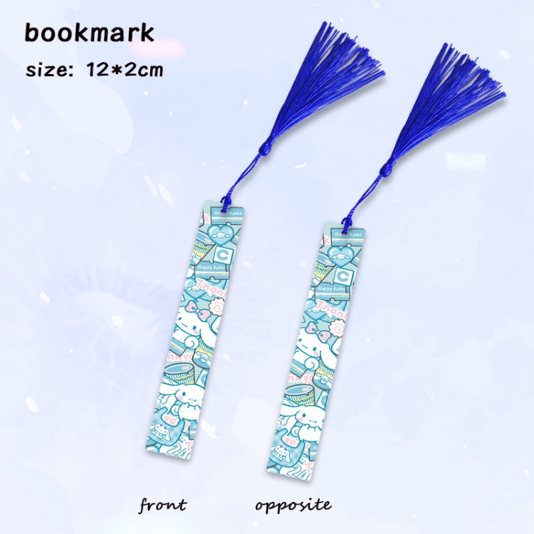 sanrio Anime full-color printed metal bookmark pendant price for 5 pcs