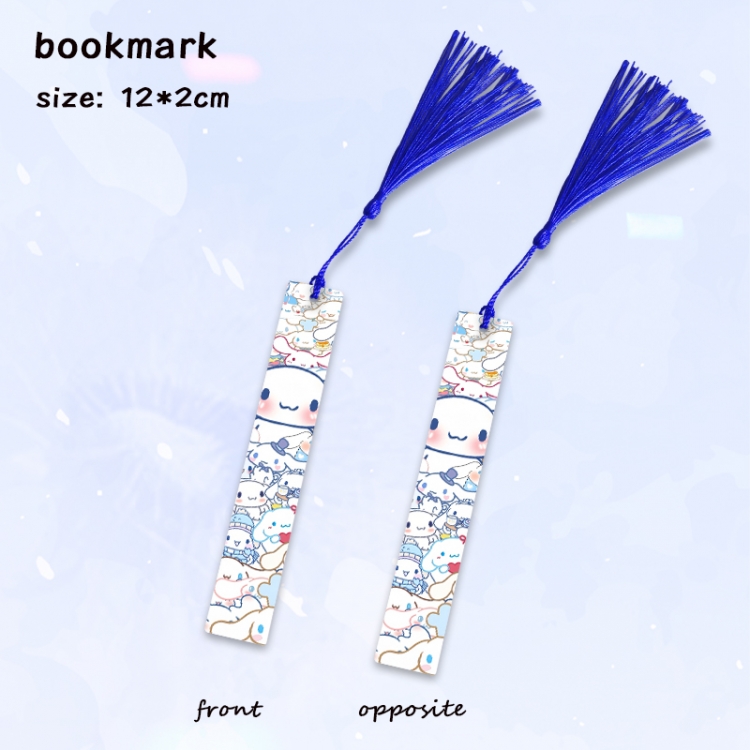 sanrio Anime full-color printed metal bookmark pendant price for 5 pcs