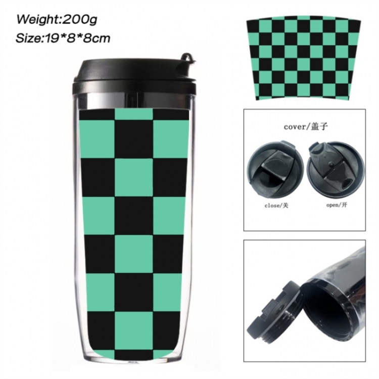 Demon Slayer Kimets Anime double-layer insulated water bottle and cup 350ML