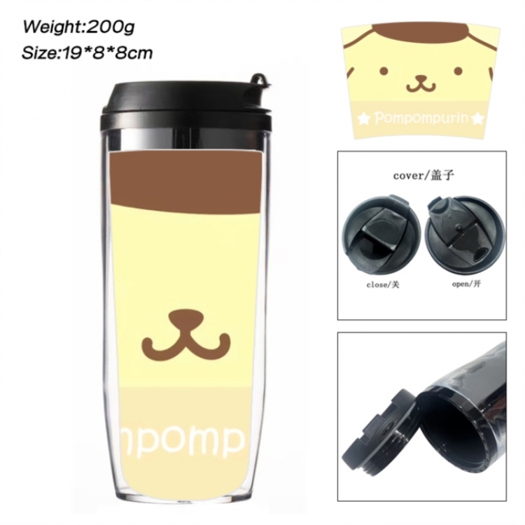 sanrio Anime double-layer insulated water bottle and cup 350ML