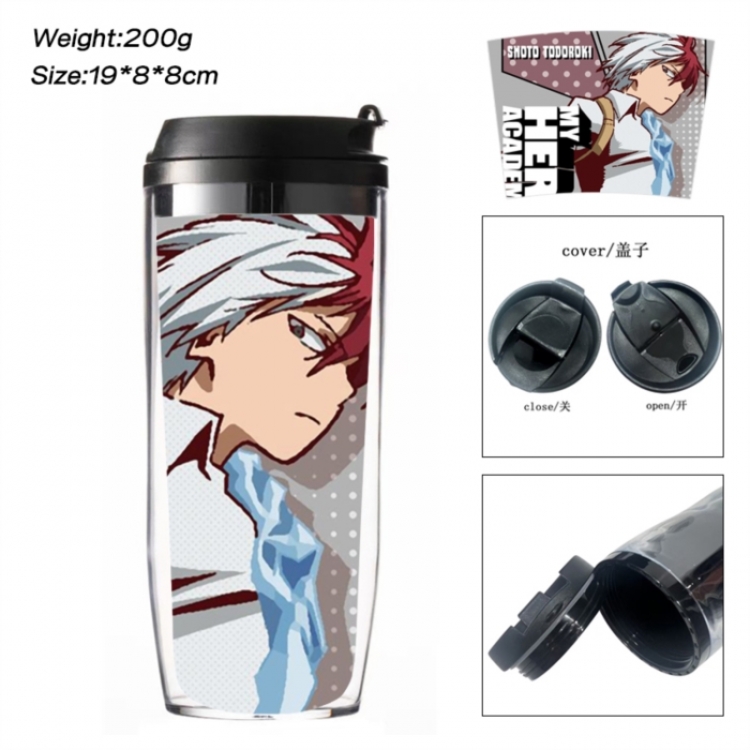 My Hero Academia Anime double-layer insulated water bottle and cup 350ML
