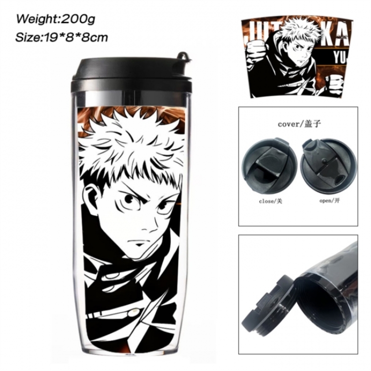 Jujutsu Kaisen Anime double-layer insulated water bottle and cup 350ML