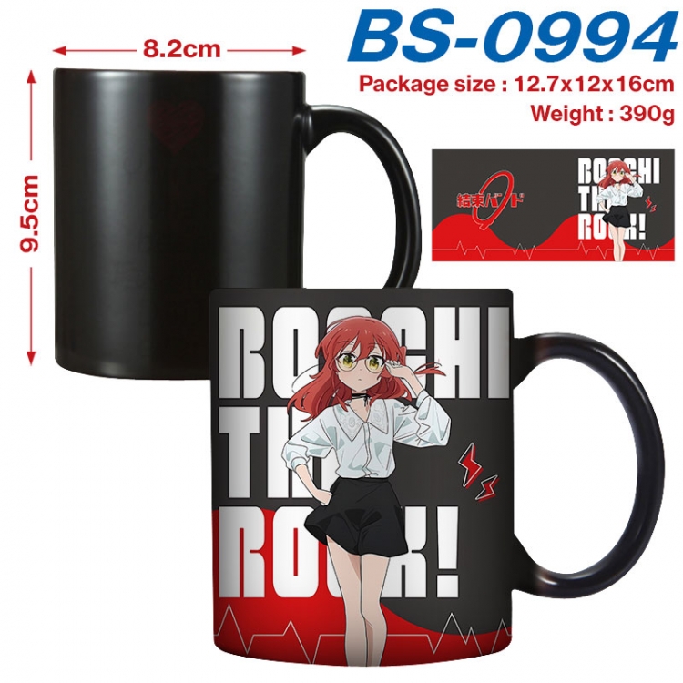 BOCCHI THE ROCK!  Anime high-temperature color-changing printing ceramic mug 400ml BS-0994