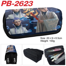 Nezha Anime double-layer pu le...