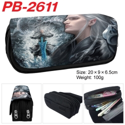Nezha Anime double-layer pu le...