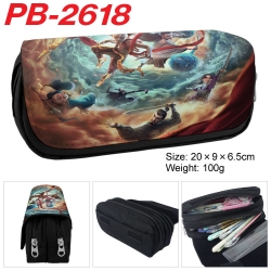 Nezha Anime double-layer pu le...