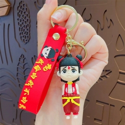 Nezha Cartoon Doll Doll Key  p...