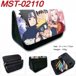 Naruto Anime Velcro canvas zip...