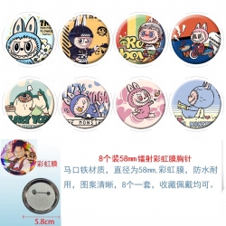 Labubu Anime Circular laser ra...